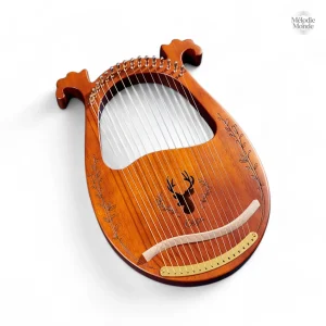 Instrument à cordes, harpe lyre, 16 à 24 cordes