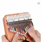 Stickers éducatifs pour Kalimba 17 notes
