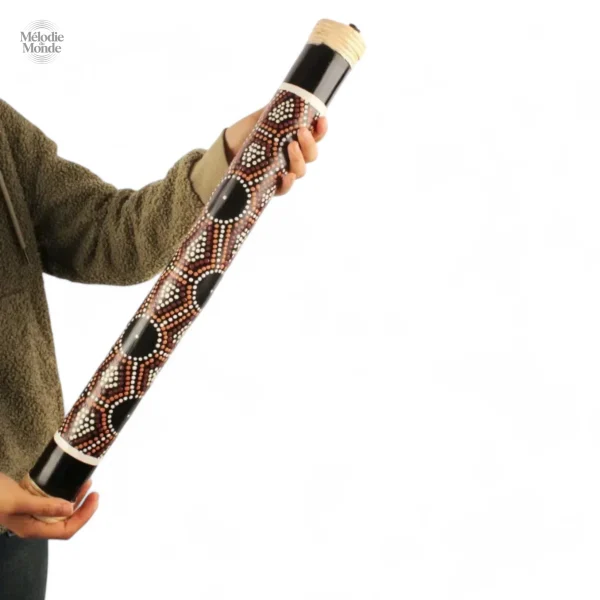 Bâton de pluie artisanal en bois de bambou