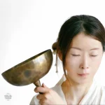 Bol tibétain avec poignée, idéal pour la méditation