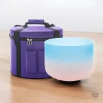 Bol tibétain de 20 cm, quartz, favorise la sérénité et la paix intérieure