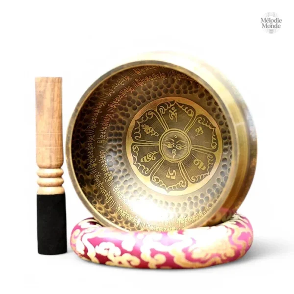 bol-tibetain-sanskrit-1 Bol Tibétain en Sanskrit, symbole de paix et sérénité