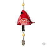 Carillon Cloche Oiseau élégant en métal décoratif