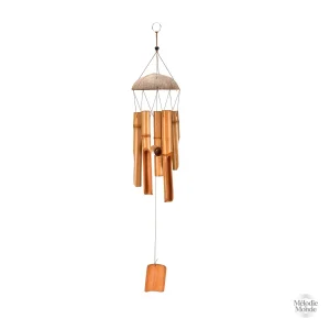 Carillon en bambou pour extérieur, son harmonieux et doux