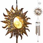 Carillon à Vent Astral élégant pour décoration extérieure