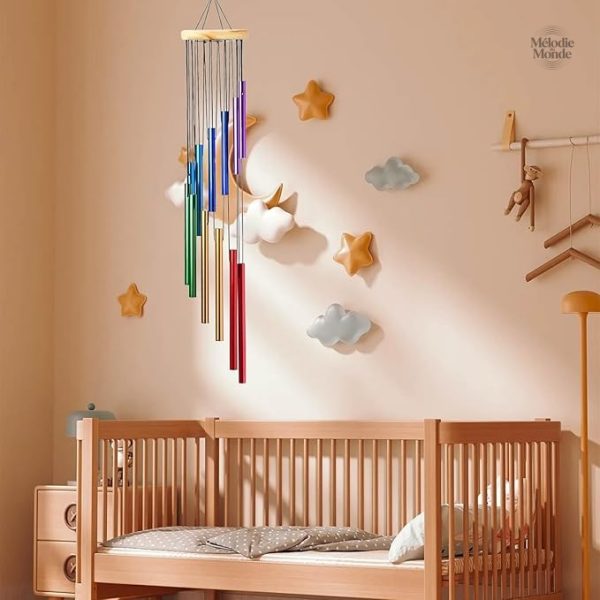 Carillon à vent pour une ambiance relaxante en extérieur