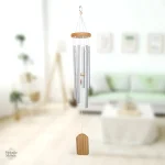 Élégant carillon en métal pour une ambiance apaisante