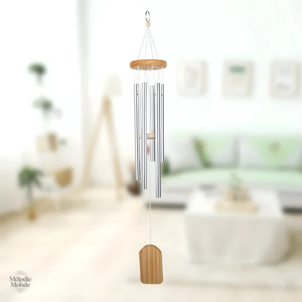 Élégant carillon en métal pour une ambiance apaisante