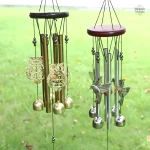 Carillon à Vent Oiseau en métal décoratif