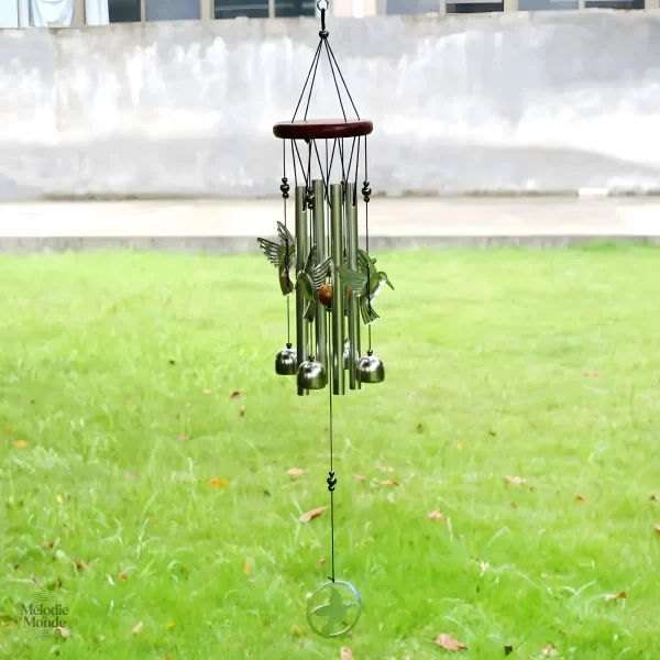 Carillon doux avec motif d'oiseau