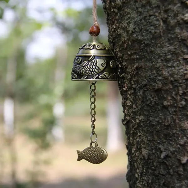 Carillon de jardin au design nostalgique et raffiné
