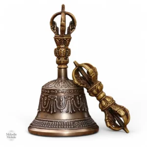 Cloche tibétaine pour sonothérapie apaisante