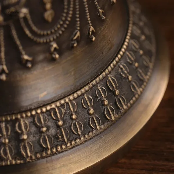 Cloche sonore tibétaine pour séances de bien-être