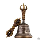 Carillon de méditation en métal tibétain