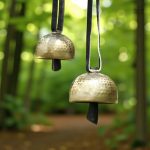 Accessoire de méditation en cuivre martelé