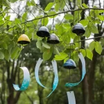 Cloches décoratives en fonte