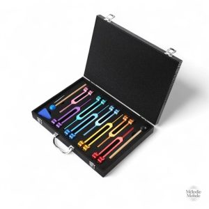 Coffret diapasons vibratoires pour relaxation et chakra
