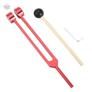 Diapason lesté pour massage et bien-être