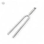 Diapason argenté pour accordage musical