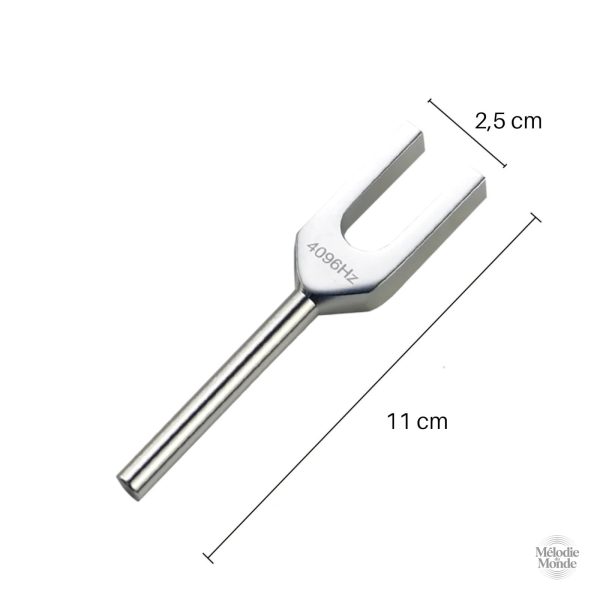 Fréquence pureté sonore, diapason 4096 Hz