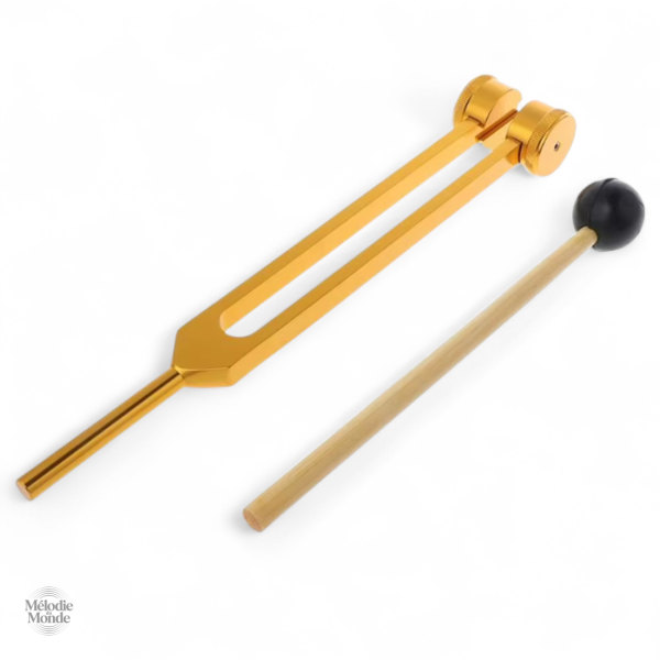 Outil de relaxation en diapason 128 Hz