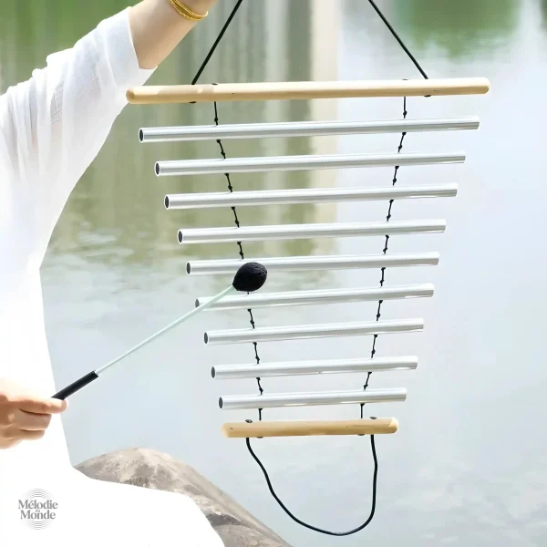 Diapason à vibrations pour relaxation sonore