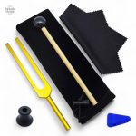 Diapason coloré pour pratique de relaxation