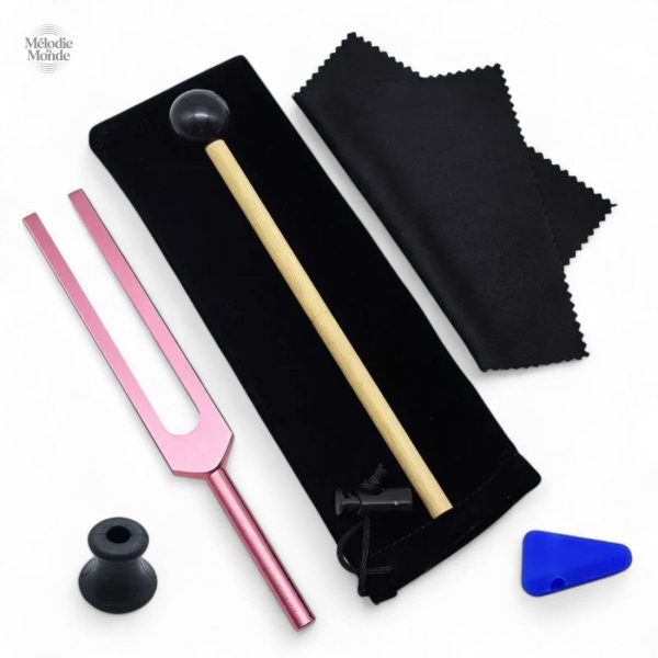 Diapason vibratoire 432 Hz en aluminium coloré - vue 3