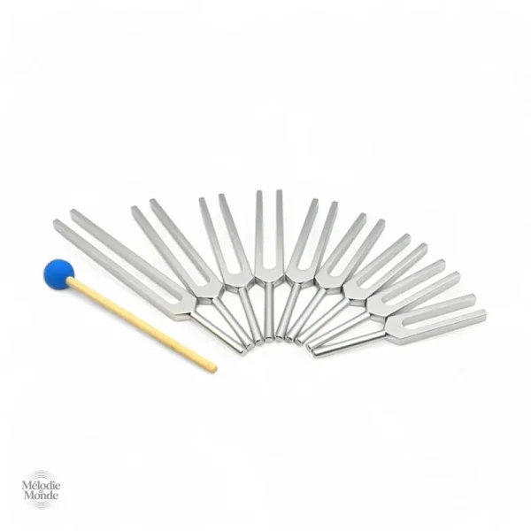 ensemble-diapasons-therapie-sonore-1 Ensemble de diapasons pour thérapie sonore