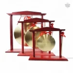 Gong de table traditionnel chinois en métal