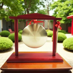 Gong décoratif pour ambiance zen et spirituelle