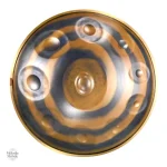 Handpan 10 notes en Ré Mineur, instrument de musique unique