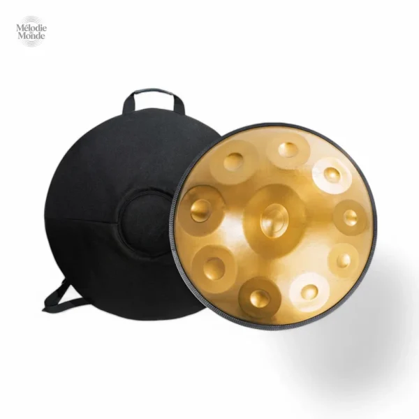 Handpan 10 notes, design élégant et sonore