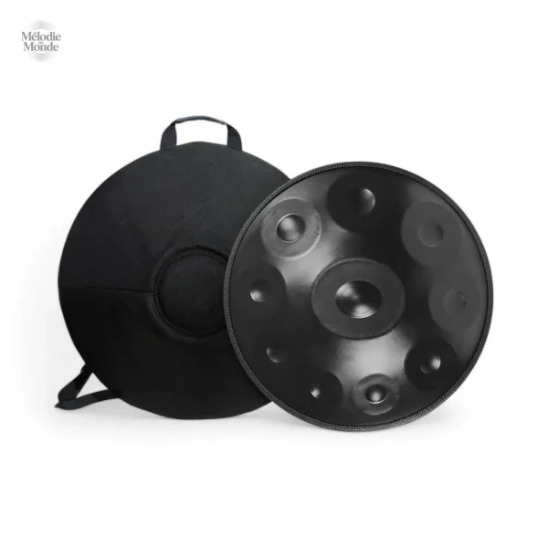 Handpan en acier, tonalité Ré Mineur unique