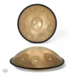 Handpan 46cm, tonalité Sol, 9 notes pour une expérience sonore