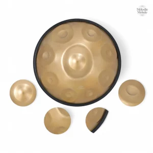 Instrument de musique handpan, design unique en 46cm