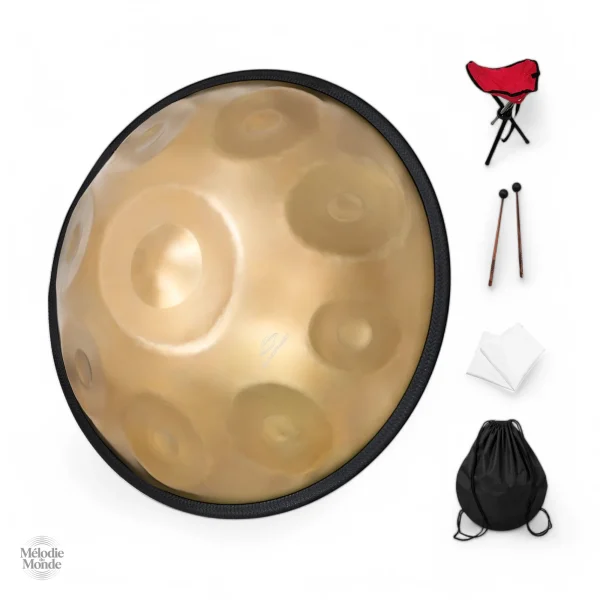 Hanpan 9 notes, parfait pour la méditation et la relaxation