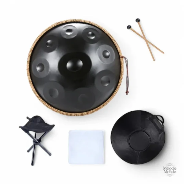 Handpan de 45 cm, sonorité douce et apaisante