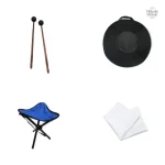 Instrument de musique handpan en Ré Mineur