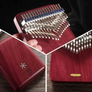 Mbira à double rangée, parfait pour les mélodies apaisantes
