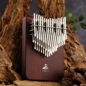 Kalimba ébène, instrument à percussion