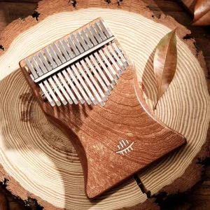 Kalimba en bois, 17 lames pour des mélodies douces