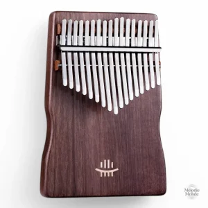 Kalimba traditionnel, 17 lames en bois naturel