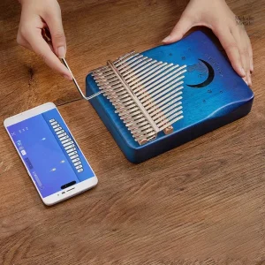 Kalimba en forme de chat, design ludique et unique