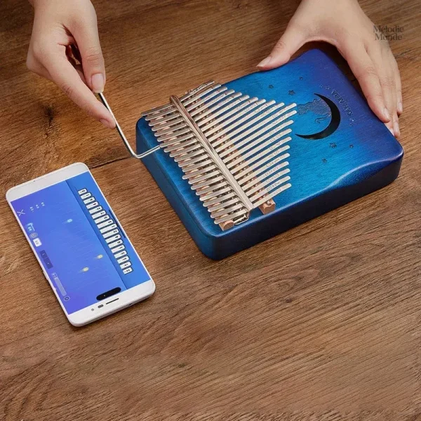 Kalimba en forme de chat, design ludique et unique