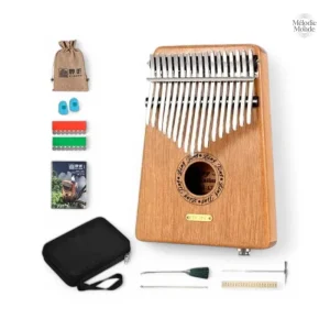 Kalimba électro-acoustique, design élégant et compact
