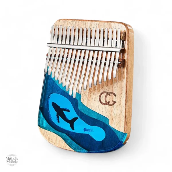 Kalimba en époxy, sonorité douce et apaisante