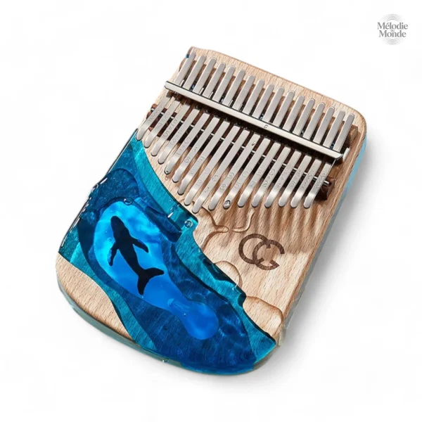 Kalimba décoratif, inspiration marine