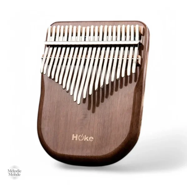 Kalimba avec sonorité riche en noyer