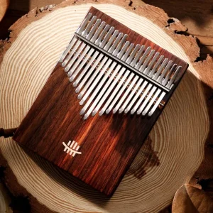 Instrument de musique kalimba en bois